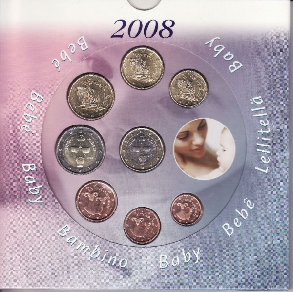 (afbeelding voor) Baby set Cyprus uitgave de Ruiter 2008 BU